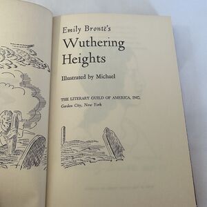 Wuthering Heights 1949 Emily Bronte Hardcover